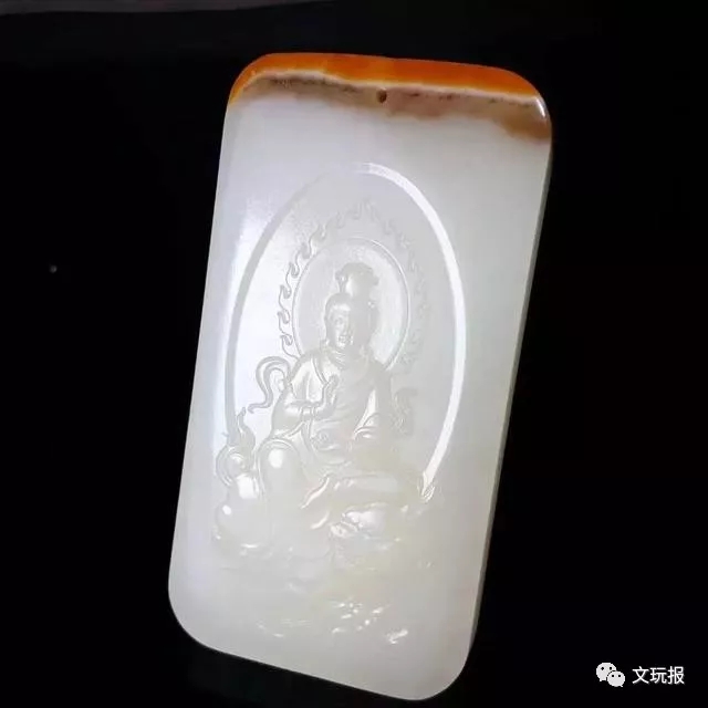 文玩界里的四大天王和田玉,绿松石,蜜蜡,南红 文玩天下 第4张