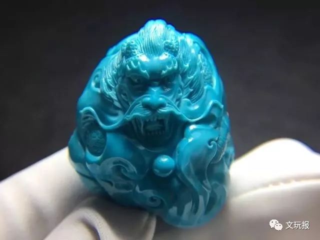 文玩界里的四大天王和田玉,绿松石,蜜蜡,南红 文玩天下 第2张