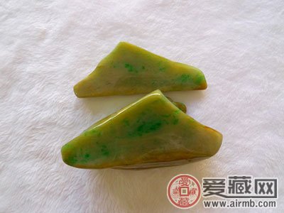 黄加绿翡翠 黄加绿翡翠