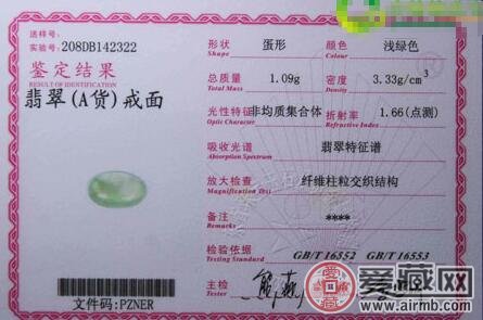 如何鉴别翡翠证书，翡翠证书怎么看